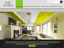 Tablet Screenshot of housebroker.pl